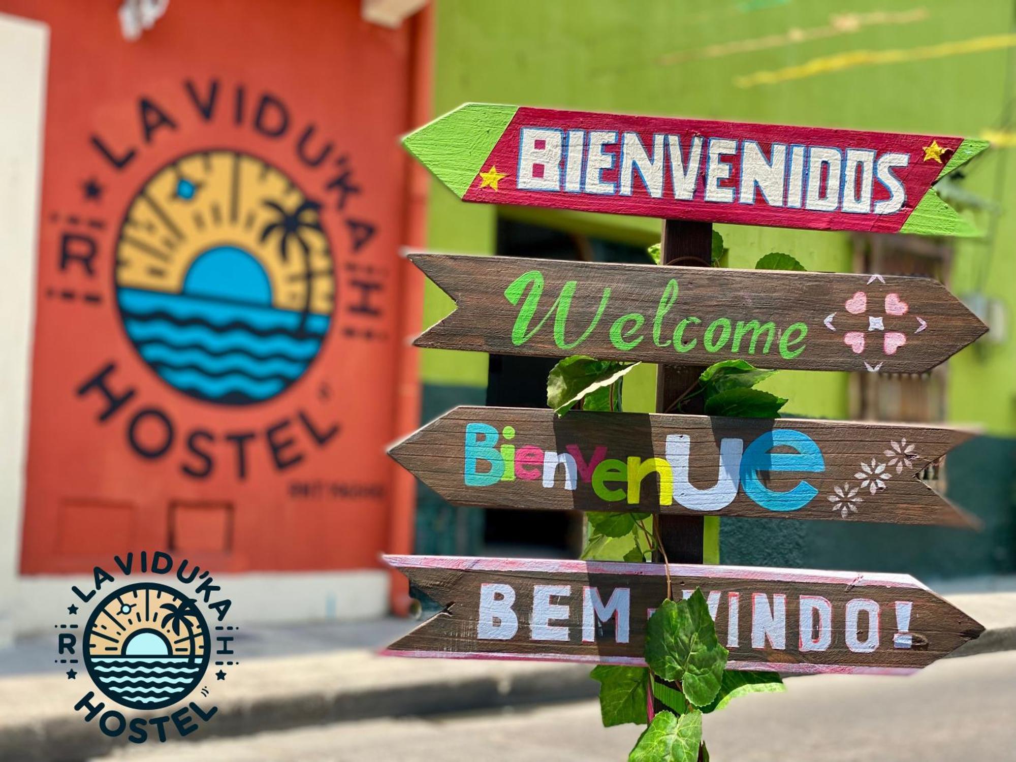 La Viduka Hostel Cartagena المظهر الخارجي الصورة