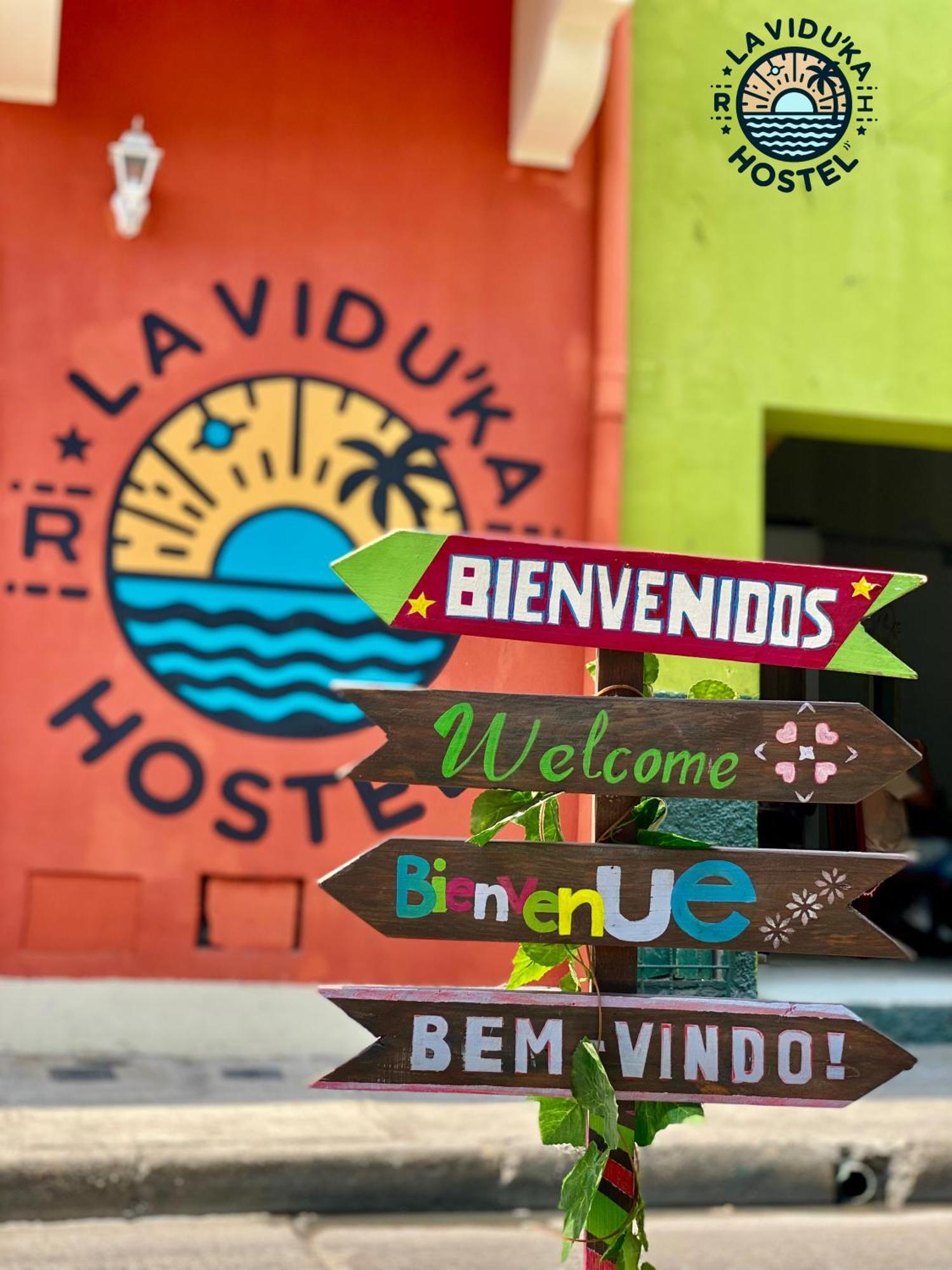 La Viduka Hostel Cartagena المظهر الخارجي الصورة
