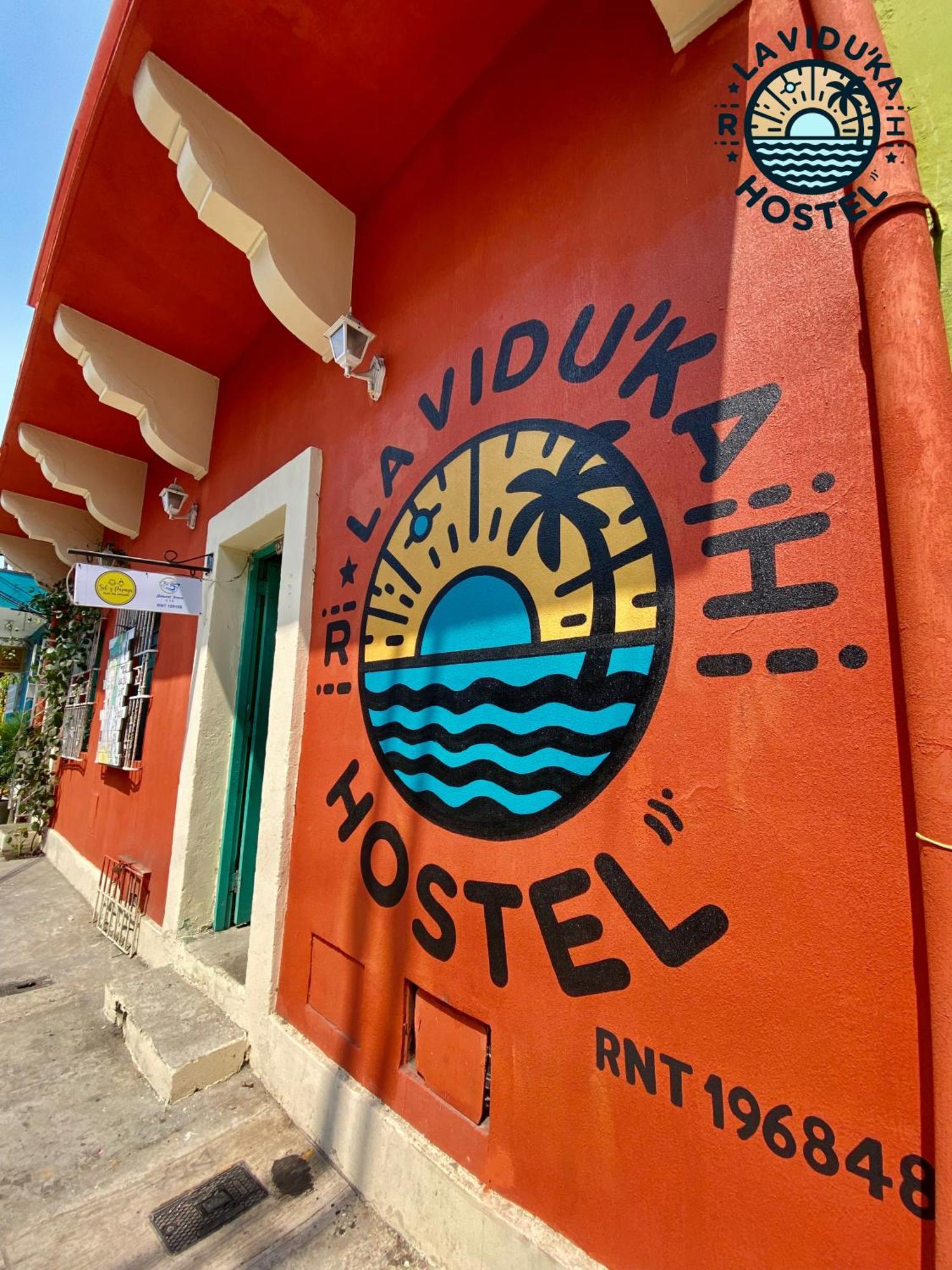 La Viduka Hostel Cartagena المظهر الخارجي الصورة